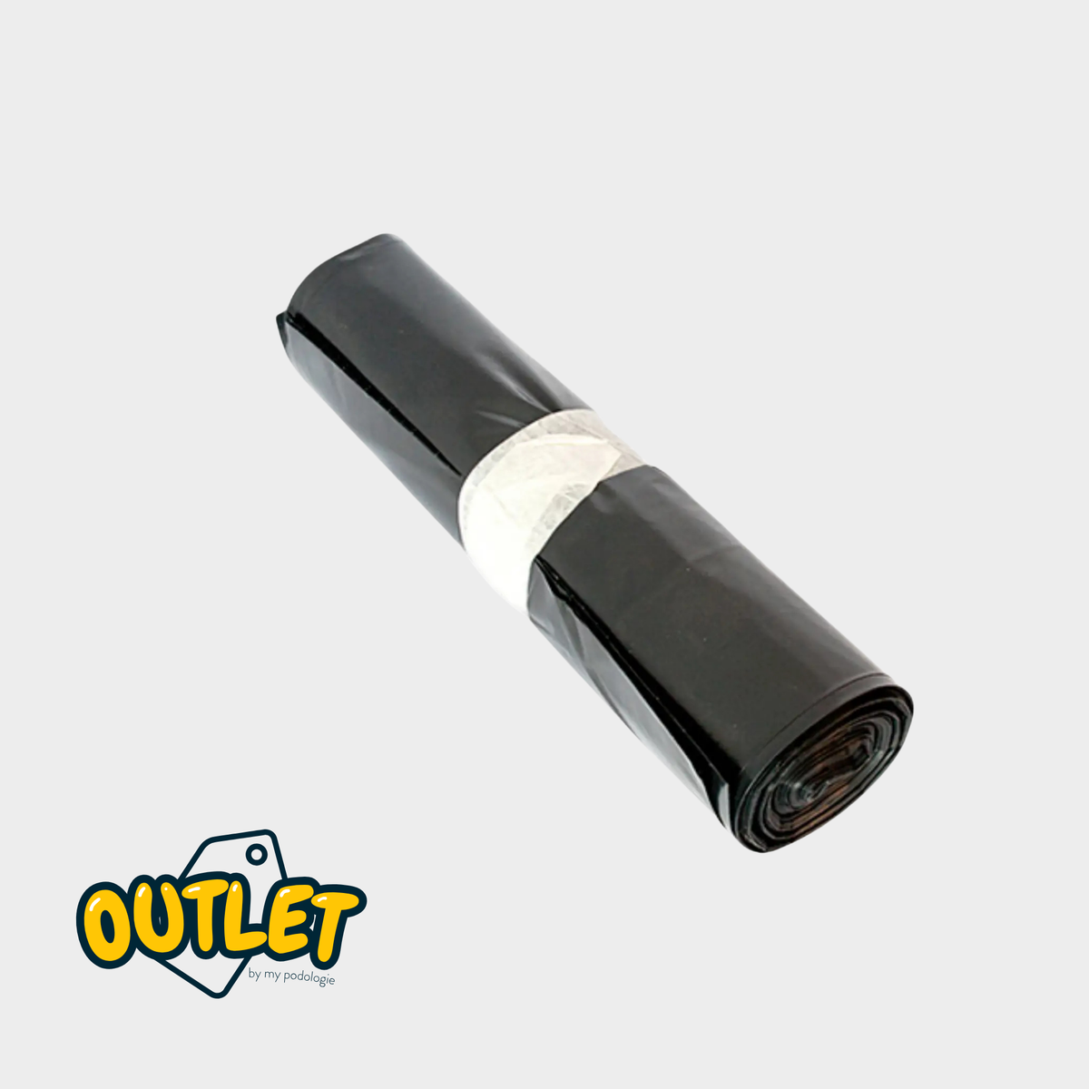Rouleau de 20 sacs poubelle noir 100L - Medi Stock // Fin de série