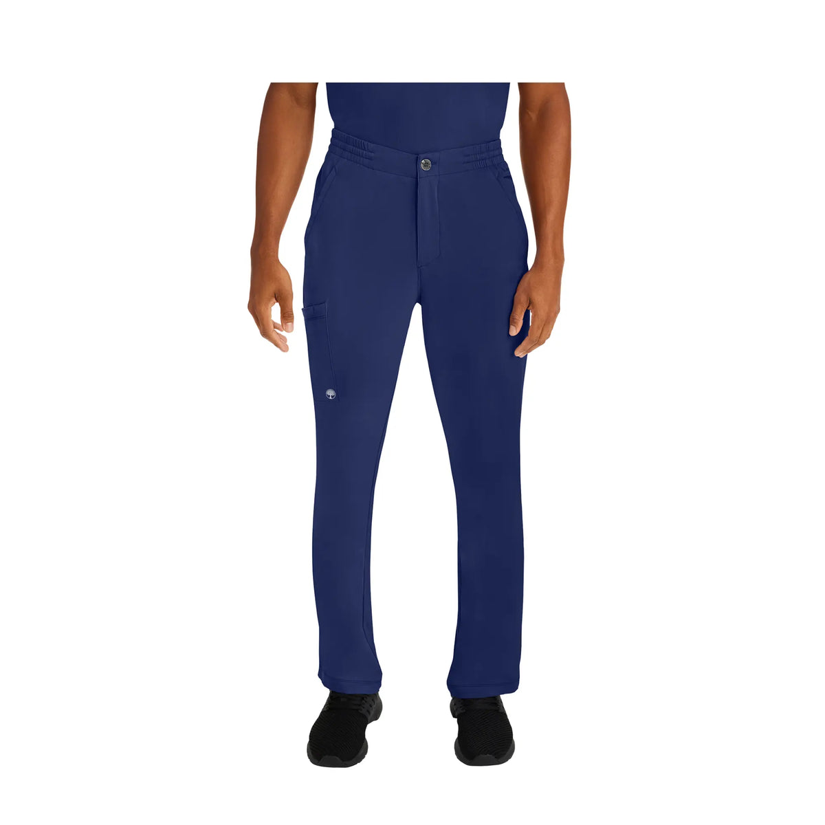 Ryan - Pants - Elastic Belt - Men - Healing Hands Healing Hands  Navy Blue / 3XL