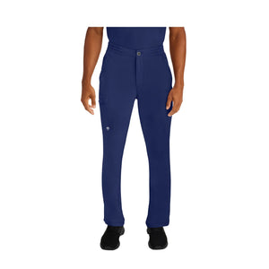 Ryan - Pants - Elastic Belt - Men - Healing Hands Healing Hands  Navy Blue / 3XL