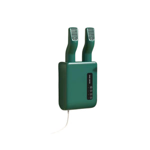 Wall-mounted electric shoe dryer and deodorizer - 3 colors available My Podologie Green