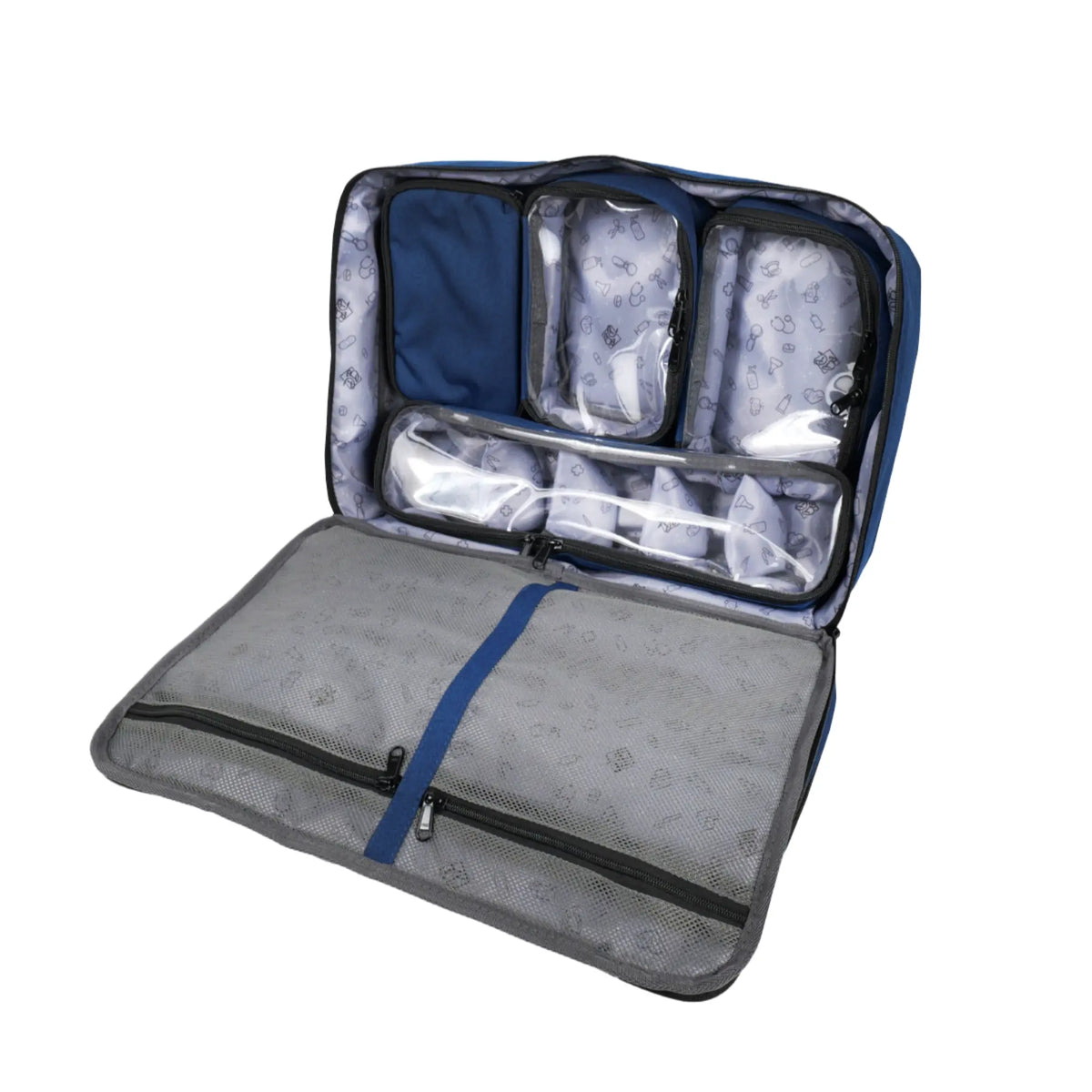 OUESSANT convertible medical backpack - Navy / Black De Boissy 