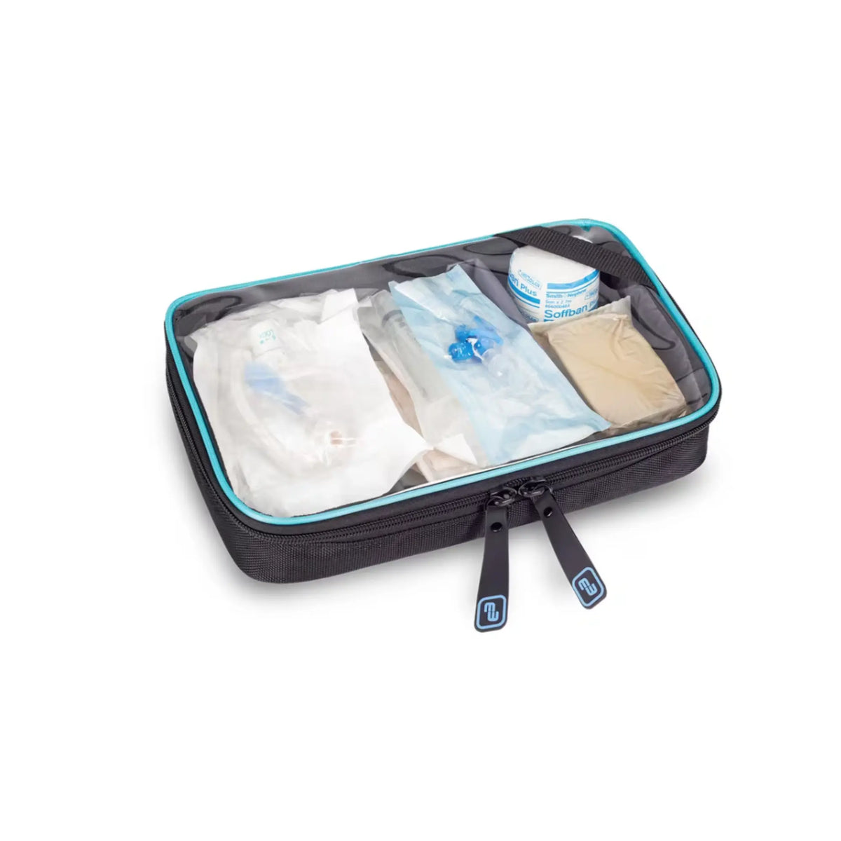TECBAG technical bag for home - Gray / turquoise blue - Elite Bags Elite Bags 