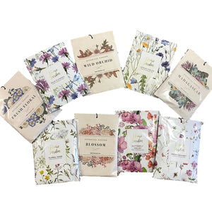 Air freshener sachet for your vehicle, office or care case - several scents