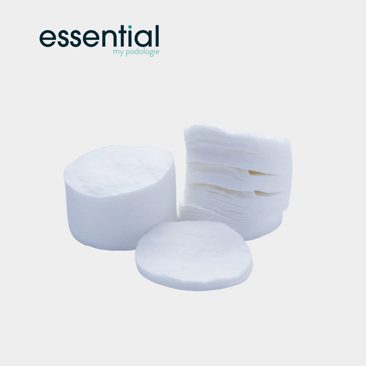 Bag of 80 bleached cotton discs 