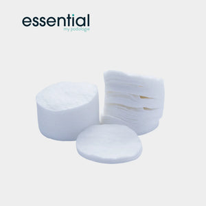 Bag of 80 bleached cotton discs 