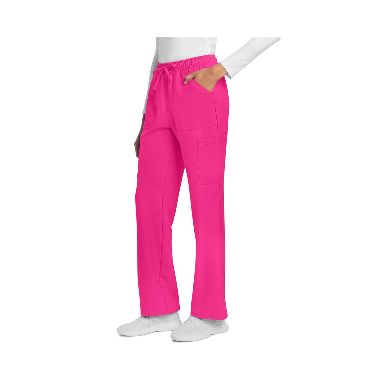 Saint-Malo - Straight leg pants with drawstring - Women - Cherokee Cherokee Authentic Workwear 
