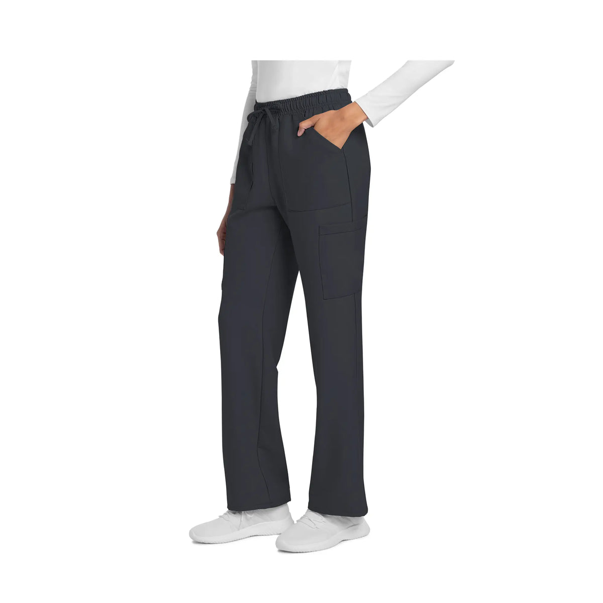 Saint-Malo - Straight leg pants with drawstring - Women - Cherokee Cherokee Authentic Workwear 