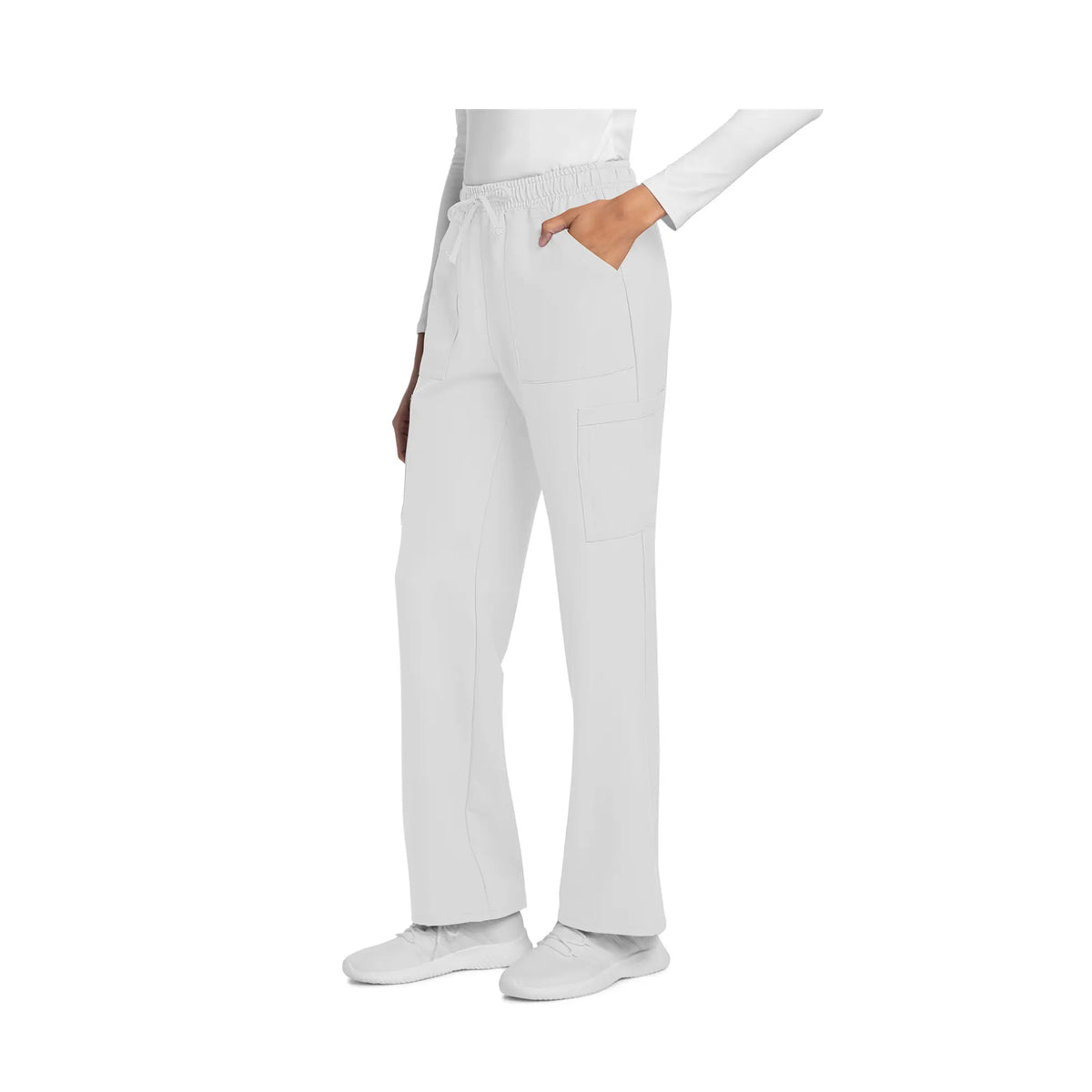 Saint-Malo - Straight leg pants with drawstring - Women - Cherokee Cherokee Authentic Workwear 