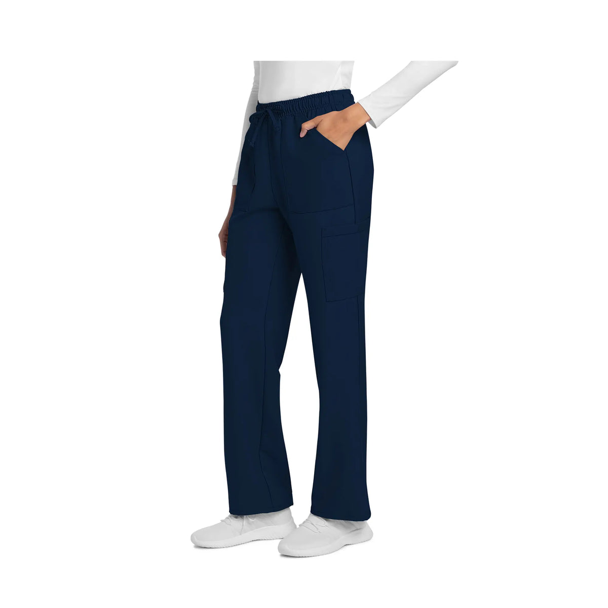Saint-Malo - Straight leg pants with drawstring - Women - Cherokee Cherokee Authentic Workwear 