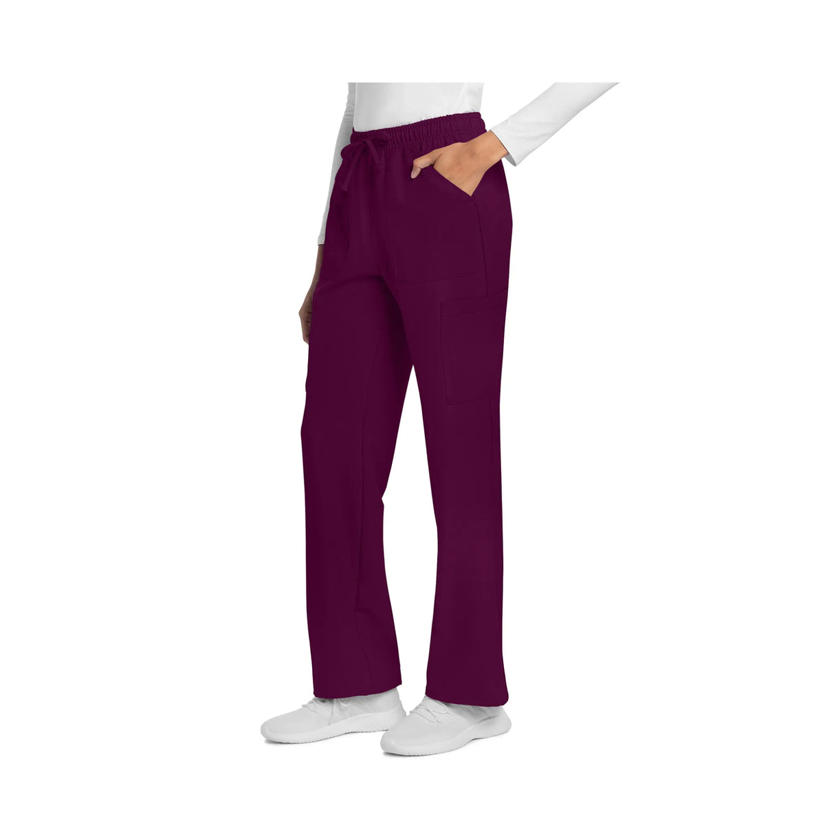 Saint-Malo - Straight leg pants with drawstring - Women - Cherokee Cherokee Authentic Workwear 