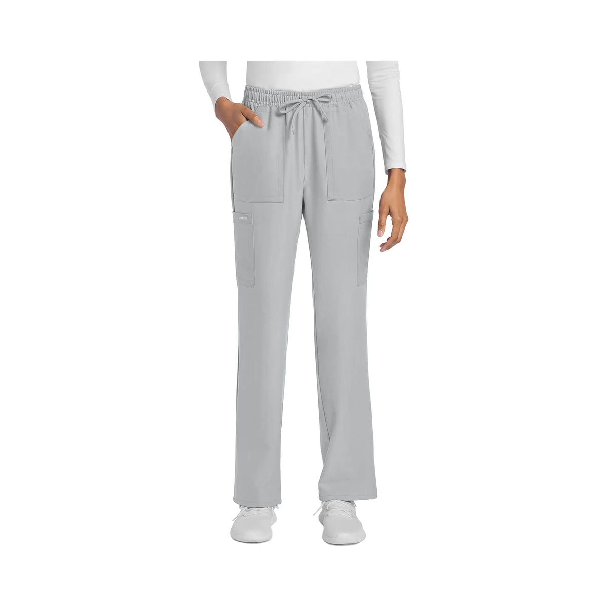 Saint-Malo - Straight leg pants with drawstring - Women - Cherokee Cherokee Authentic Workwear 