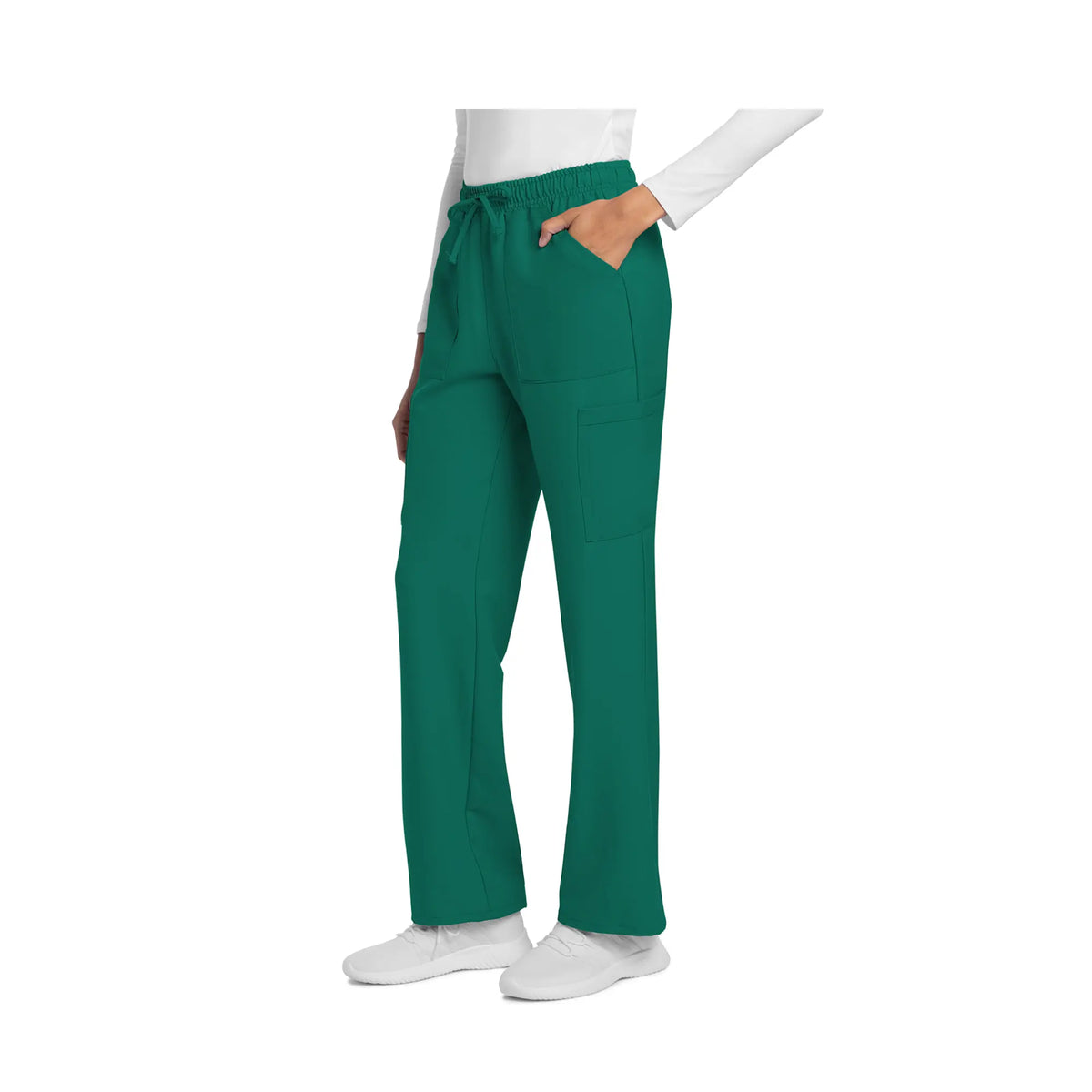 Saint-Malo - Straight leg pants with drawstring - Women - Cherokee Cherokee Authentic Workwear 