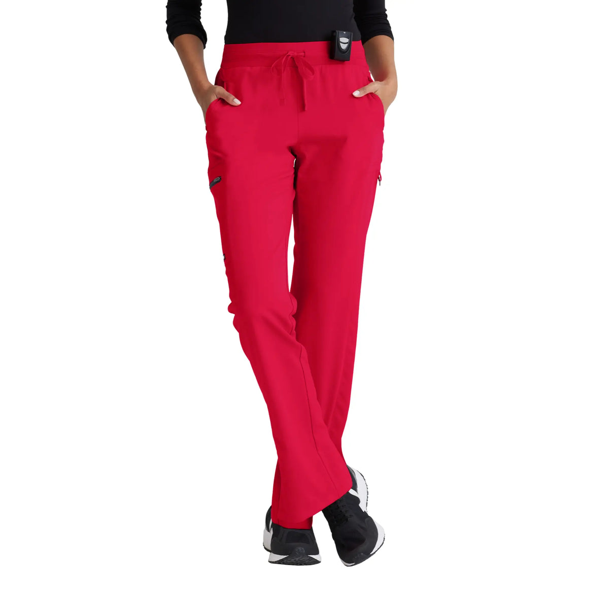 Sana - Pantalones con cordón - Mujer - Grey's Anatomy Stretch Grey's Anatomy Rojo / XL