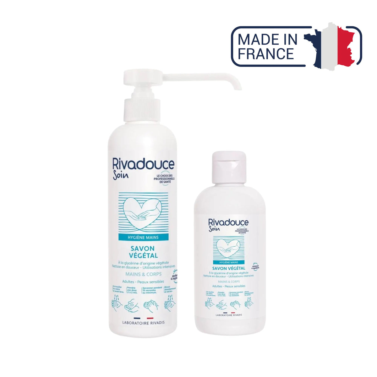 Vegetable Soap - 2 capacities - Rivadouce Rivadouce 