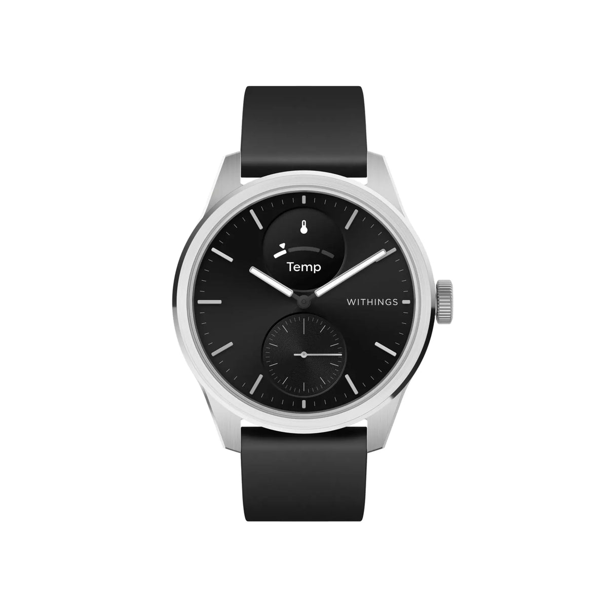 Montre Hybride Connectée - Scanwatch 2 - 42 mm - Noir - Withings - My Médical