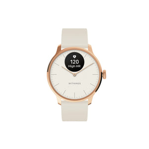 Montre Connectée Hybride - Scanwatch Light - 37 mm - Rose gold - Withings - My Médical