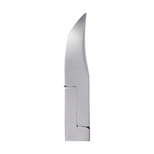 Sécateur à ongles - Coupe concave - Mors effilés - 14 cm - Inox satiné - Elibasic - My Podologie