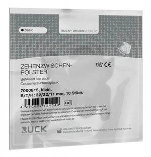 Soft foam toe separator - 2 or 10 pieces - 4 sizes available - Ruck - My Podologie