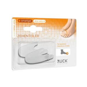Silicone toe separators - anatomical shape - 10 pieces - Ruck Ruck 