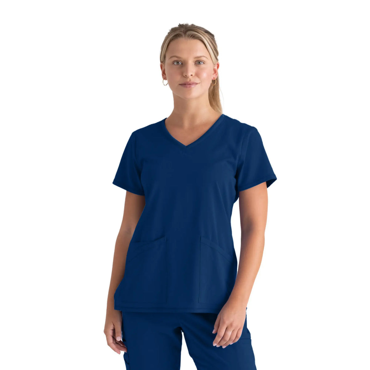 Serena - V-neck tunic - Women - Grey’s Anatomy Stretch Grey’s Anatomy  Navy Blue / XL