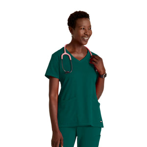 Serena - V-neck tunic - Women - Grey’s Anatomy Stretch Grey’s Anatomy 