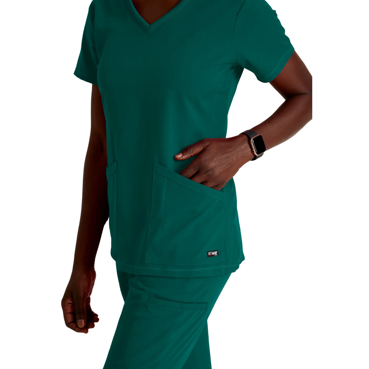 Serena - V-neck tunic - Women - Grey’s Anatomy Stretch Grey’s Anatomy 