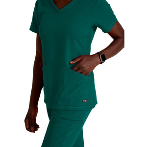 Serena - V-neck tunic - Women - Grey’s Anatomy Stretch Grey’s Anatomy 