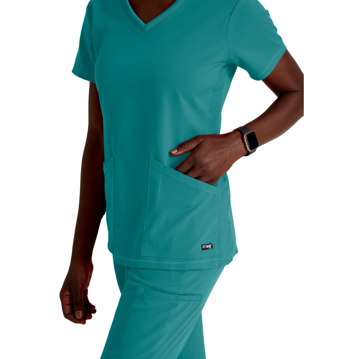 Serena - V-neck tunic - Women - Grey’s Anatomy Stretch Grey’s Anatomy 
