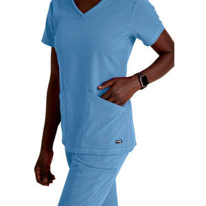 Serena - V-neck tunic - Women - Grey’s Anatomy Stretch Grey’s Anatomy 