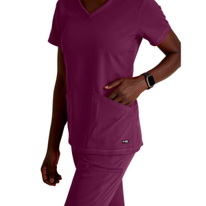 Serena - V-neck tunic - Women - Grey’s Anatomy Stretch Grey’s Anatomy 
