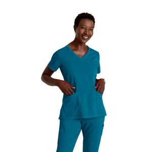 Serena - V-neck tunic - Women - Grey’s Anatomy Stretch Grey’s Anatomy 