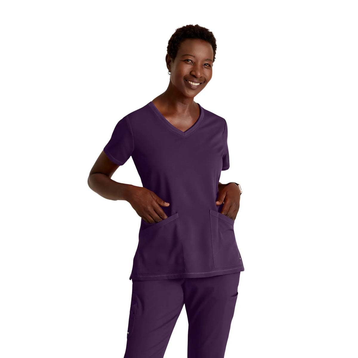 Serena - V-neck tunic - Women - Grey’s Anatomy Stretch Grey’s Anatomy 