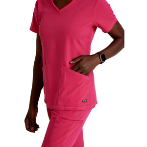 Serena - V-neck tunic - Women - Grey’s Anatomy Stretch Grey’s Anatomy 
