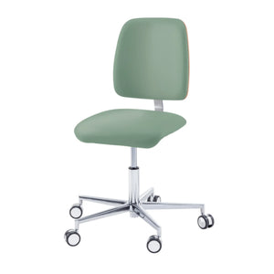 Practitioner seat - COMFORT - Ruck - Comfort My Podiatry backrest CPL-Blanc-Sauge-Long