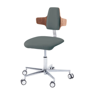 Practitioner seat - COMFORT - Ruck - Napoleon Backrest My Podologie  CPL-Noyer-Pierre-Long