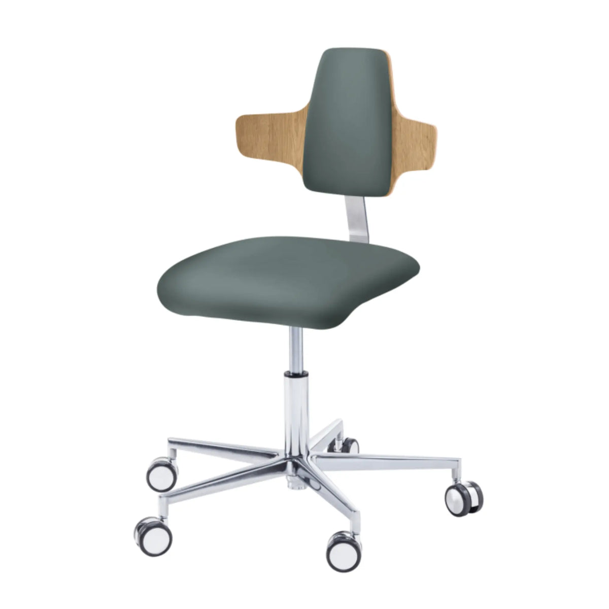 Practitioner seat - COMFORT - Ruck - Napoleon My Podology backrest CPL-Chêne-Pierre-Long