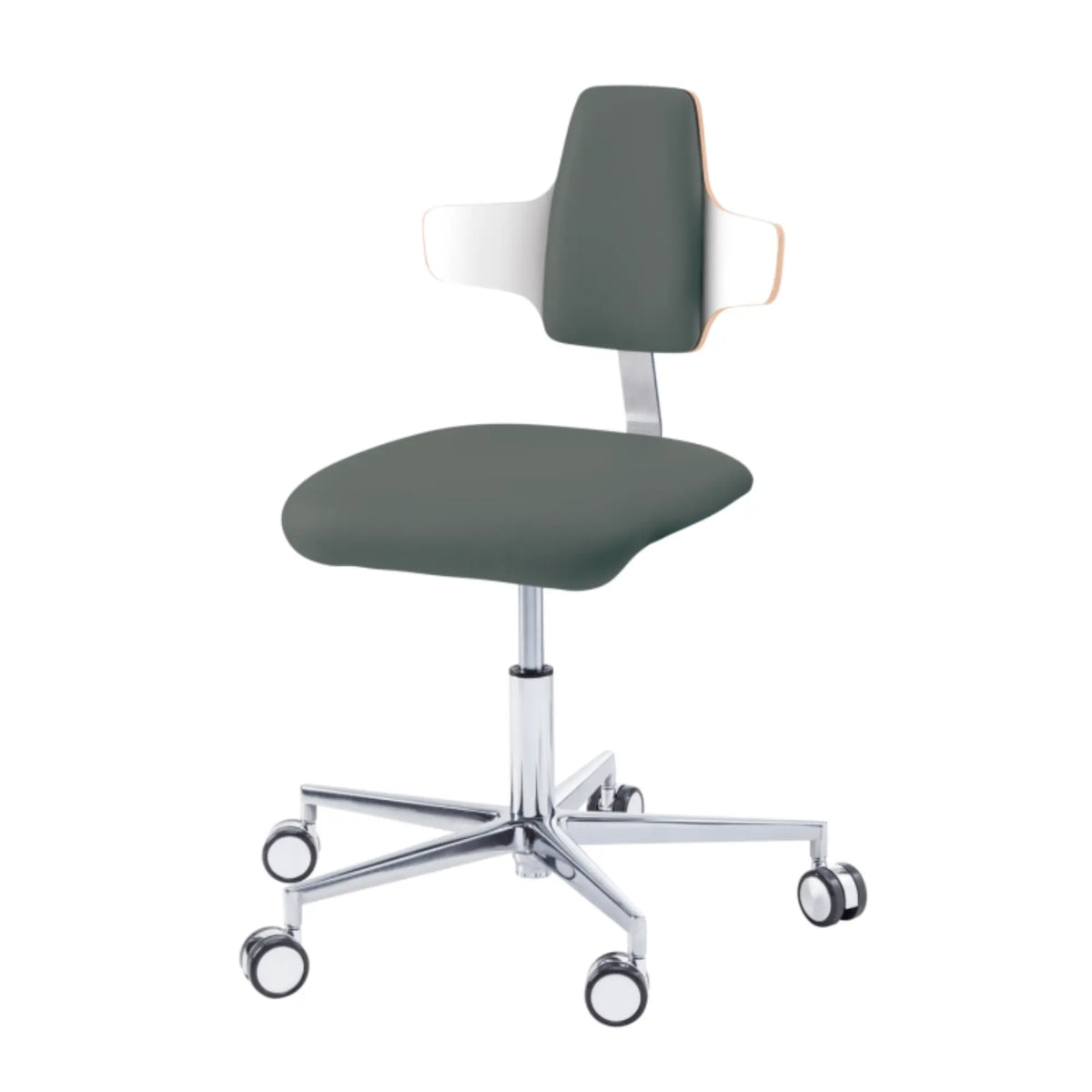 Practitioner seat - COMFORT - Ruck - Napoleon Backrest My Podologie  CPL-Blanc-Pierre-Long