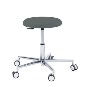 Practitioner seat - ROUND - Ruck - Gas Spring Long Ruck Pierre-Sans-Dossier-Sans-material