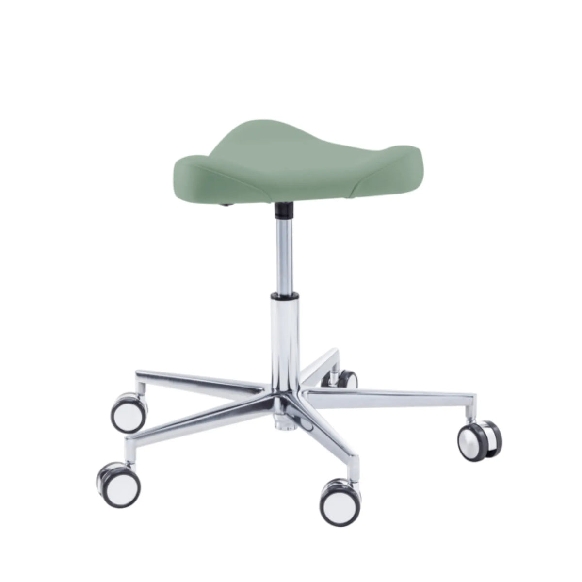 Practitioner seat - TRIANGLE - Ruck - Gas Spring Long Ruck Sage-Without-back-Without-material