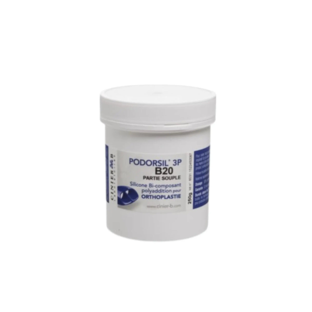 Orthoplasty silicone B20 - Soft - Shore 20 - Podorsil 3P
