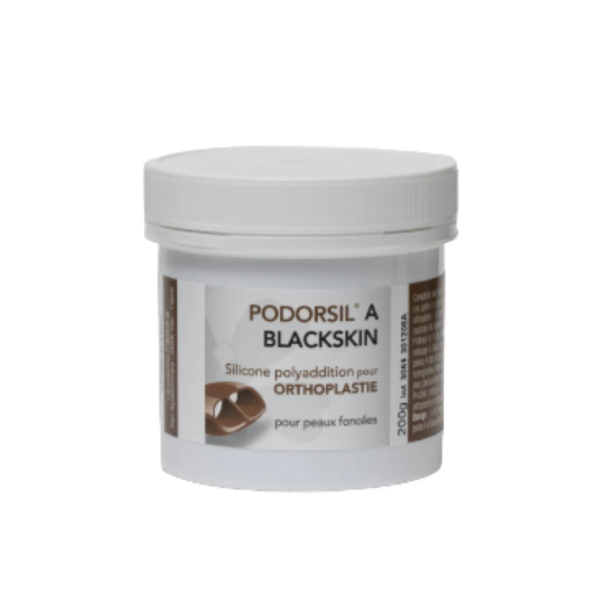 BlackSkin A orthoplasty silicone - 3 capacities - Podorsil Podorsil 200 gr