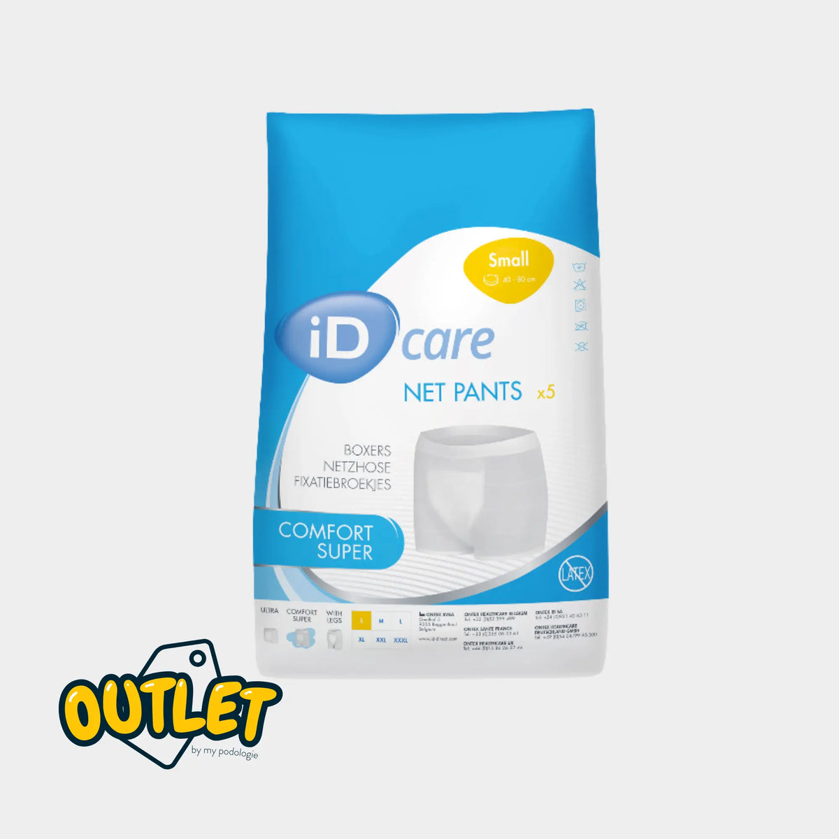 Support briefs ID Care Net Pants - Comfort - Several sizes - ID Care // Clearance ID Direct 