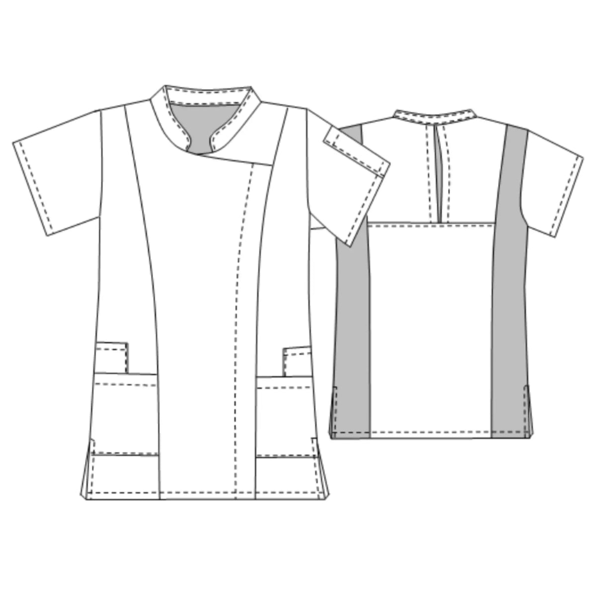 Sophie - Tunic - Short sleeves - Women - 75 cm - My Podologie