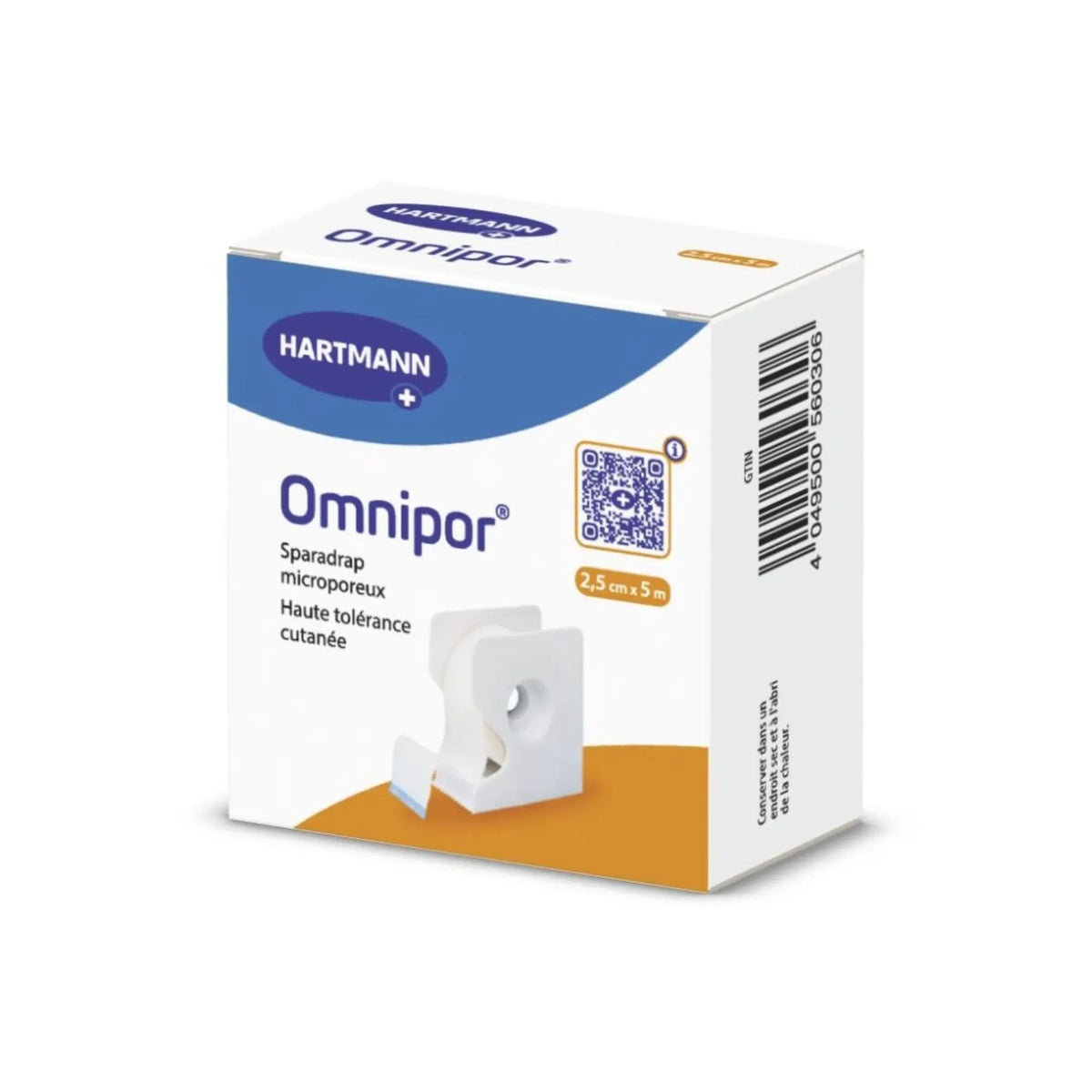 OMNIPOR adhesive tape 2.5cm x 5m Hartmann 