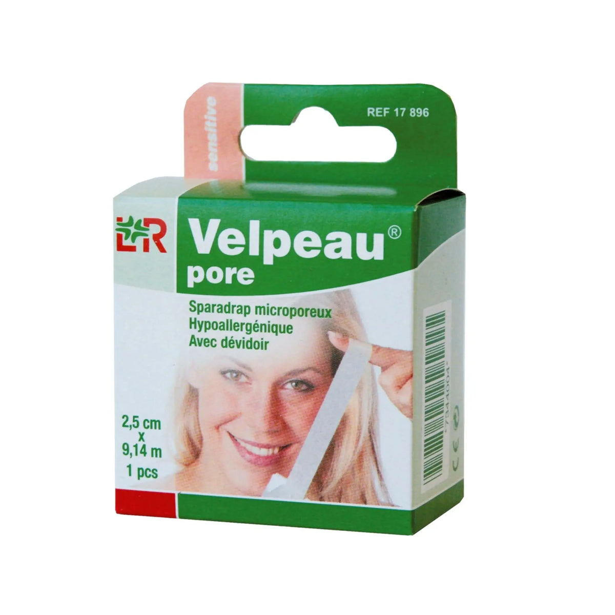 Velpeau Pore Tape 9.14 m x 2.50 cm in dispenser - Lohman Rauscher - My Podiatry