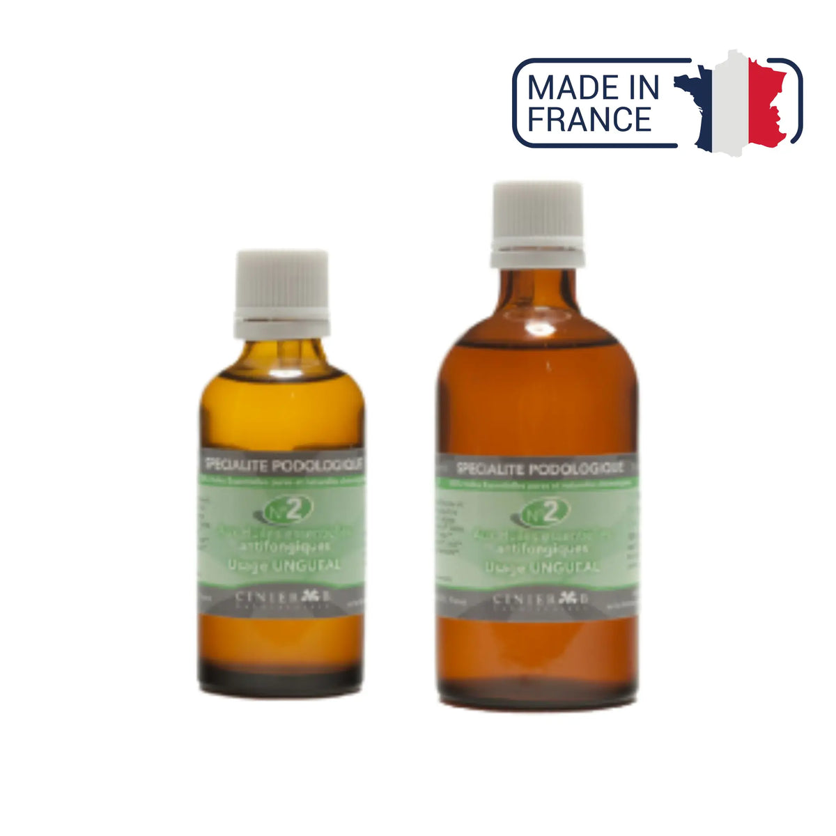 Specialty No. 2 Nail Antifungal - 2 capacities - 100% HE Oil - Laboratoires Cinier B Laboratoires Cinier B 