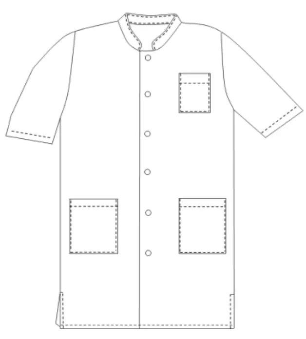 Stéphano - Blouse - Short sleeves - Men - 100 cm My Blouse 