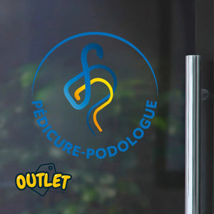 Window sticker Pedicure-Podologist ONPP - For your podiatry practice // Clearance My Podologie 