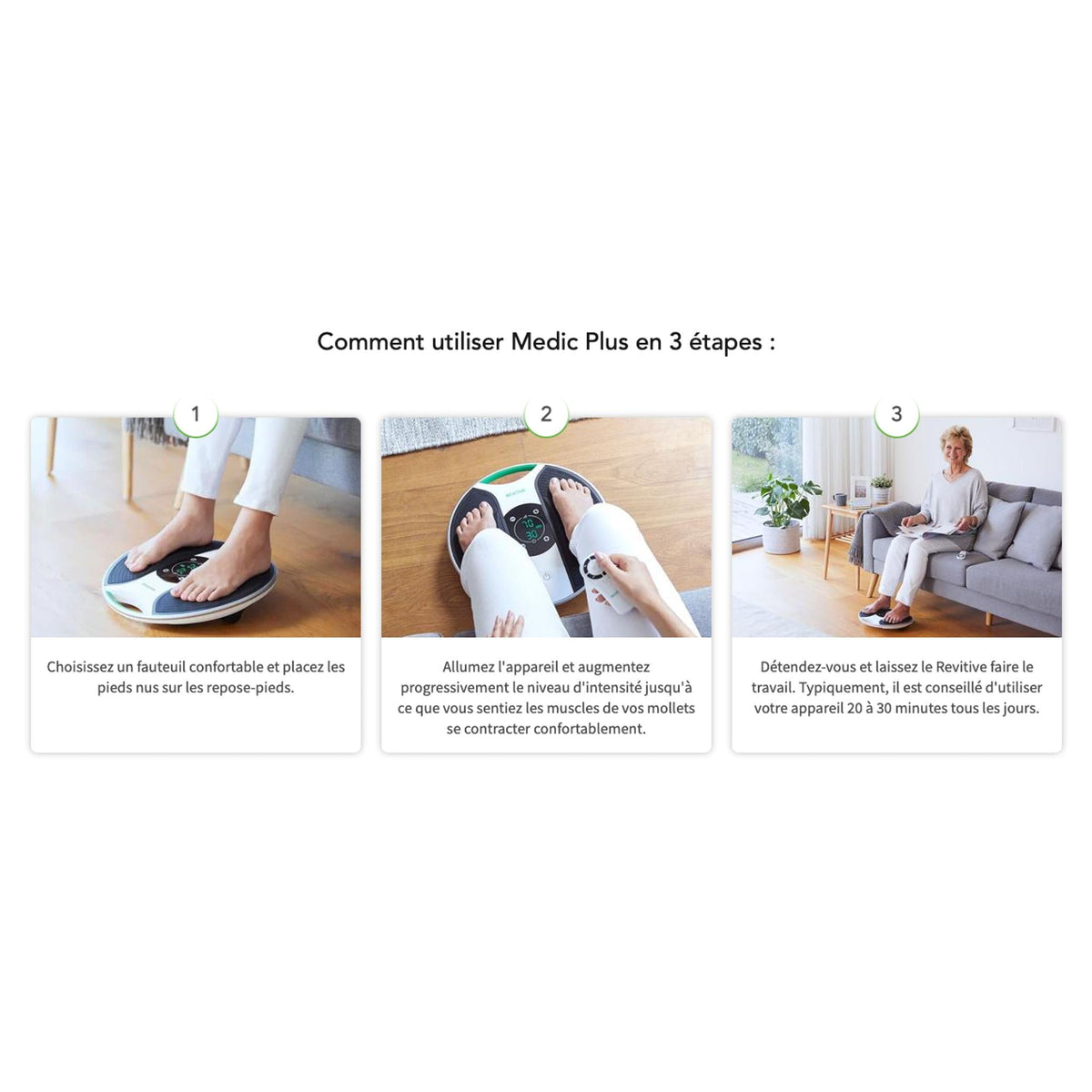 MEDIC PLUS Wireless Circulatory Stimulator - REVITIVE Revitive