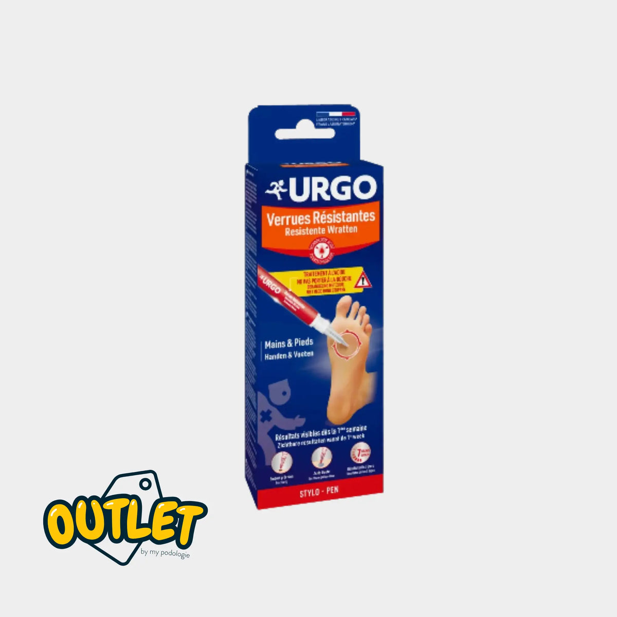 Pen for the treatment of resistant warts - 2 ml - Urgo // Outdated date Urgo 